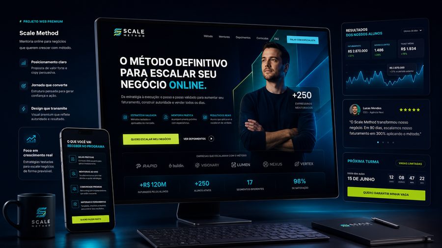 Estrutura de lançamento para experts